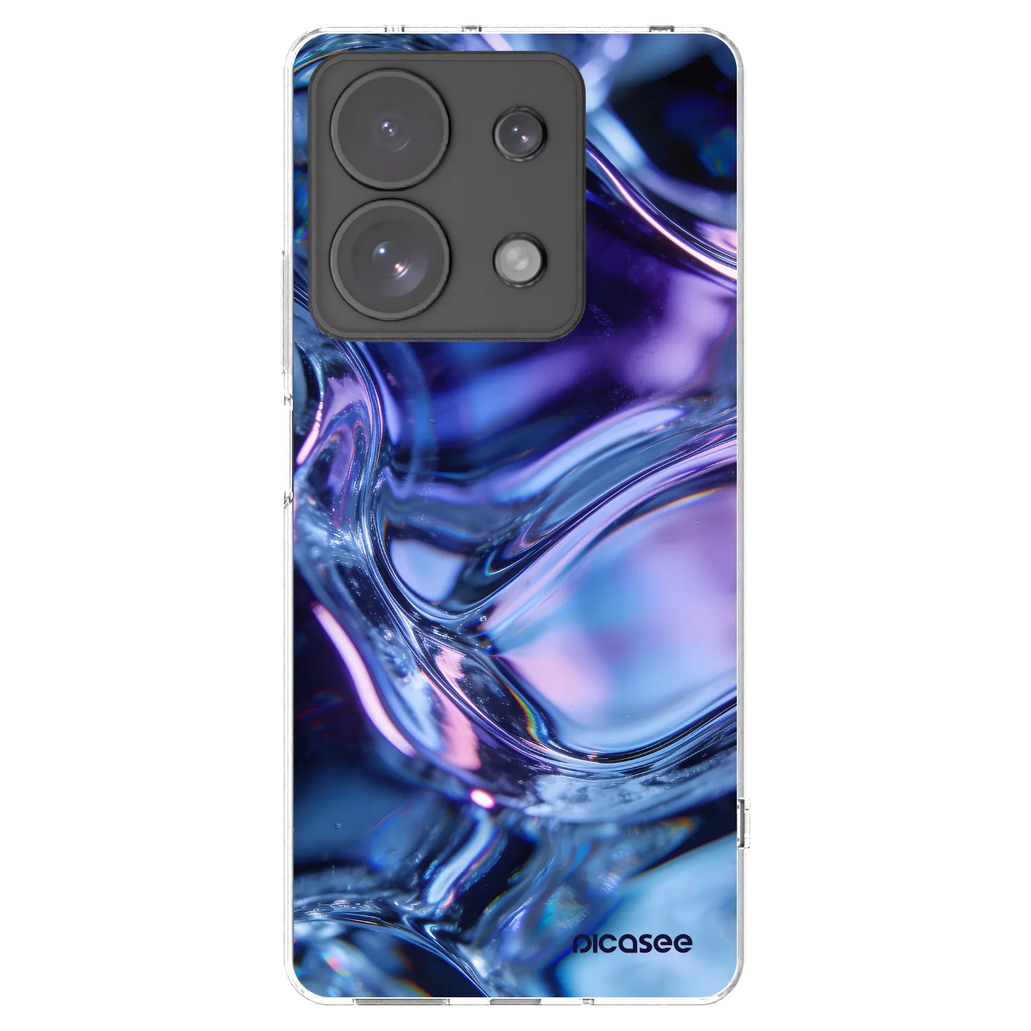 Picasee átlátszó szilikon tok az alábbi mobiltelefonokra Xiaomi Redmi Note 13 Pro 4G - Iris liquid