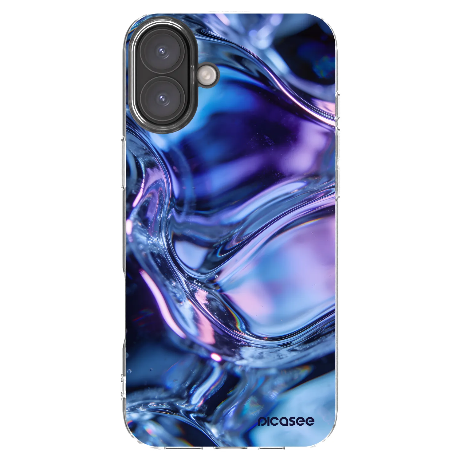 Picasee átlátszó szilikon tok az alábbi mobiltelefonokra Apple iPhone 16 Plus - Iris liquid