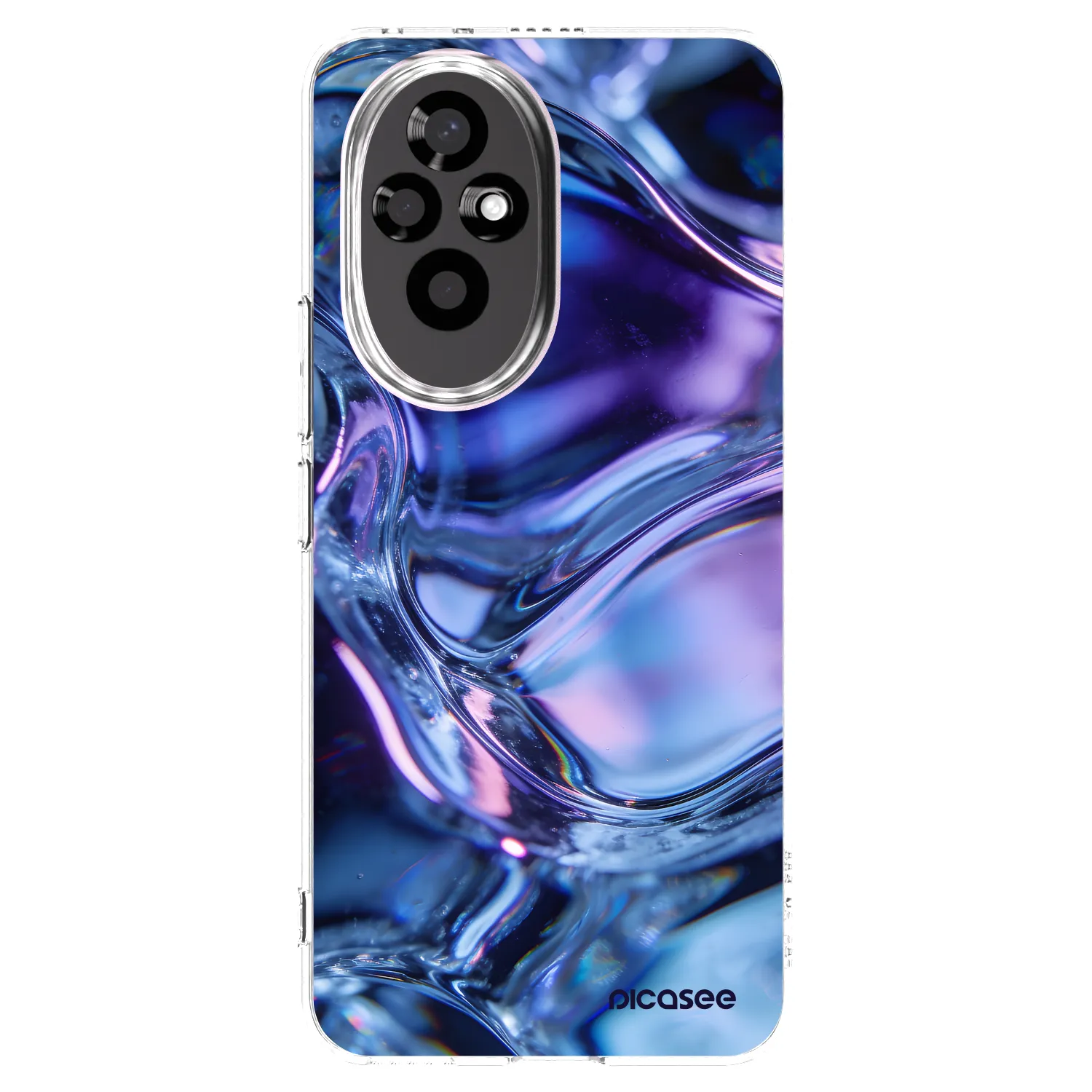 Picasee átlátszó szilikon tok az alábbi mobiltelefonokra Honor 200 5G - Iris liquid