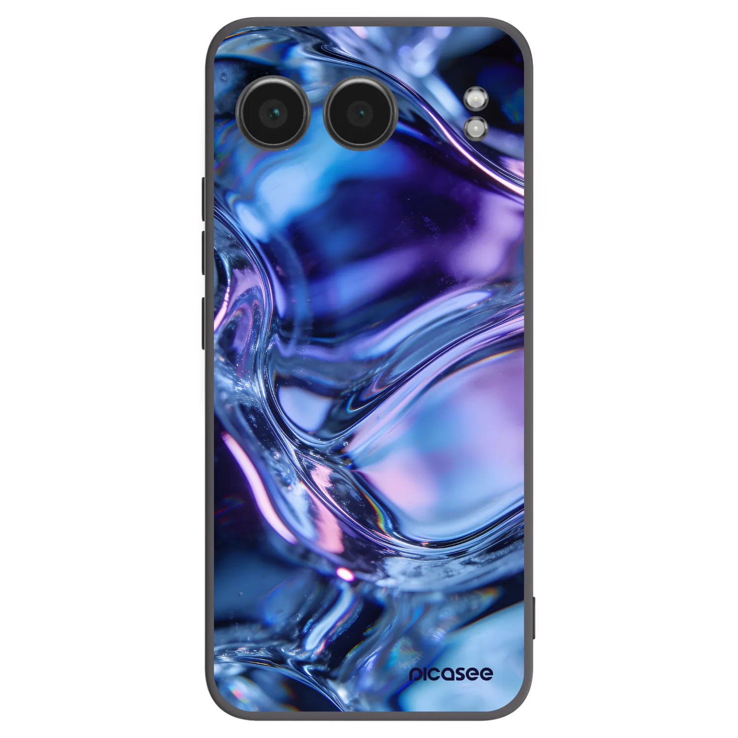 Picasee fekete szilikon tok az alábbi mobiltelefonokra OnePlus Nord 4 - Iris liquid