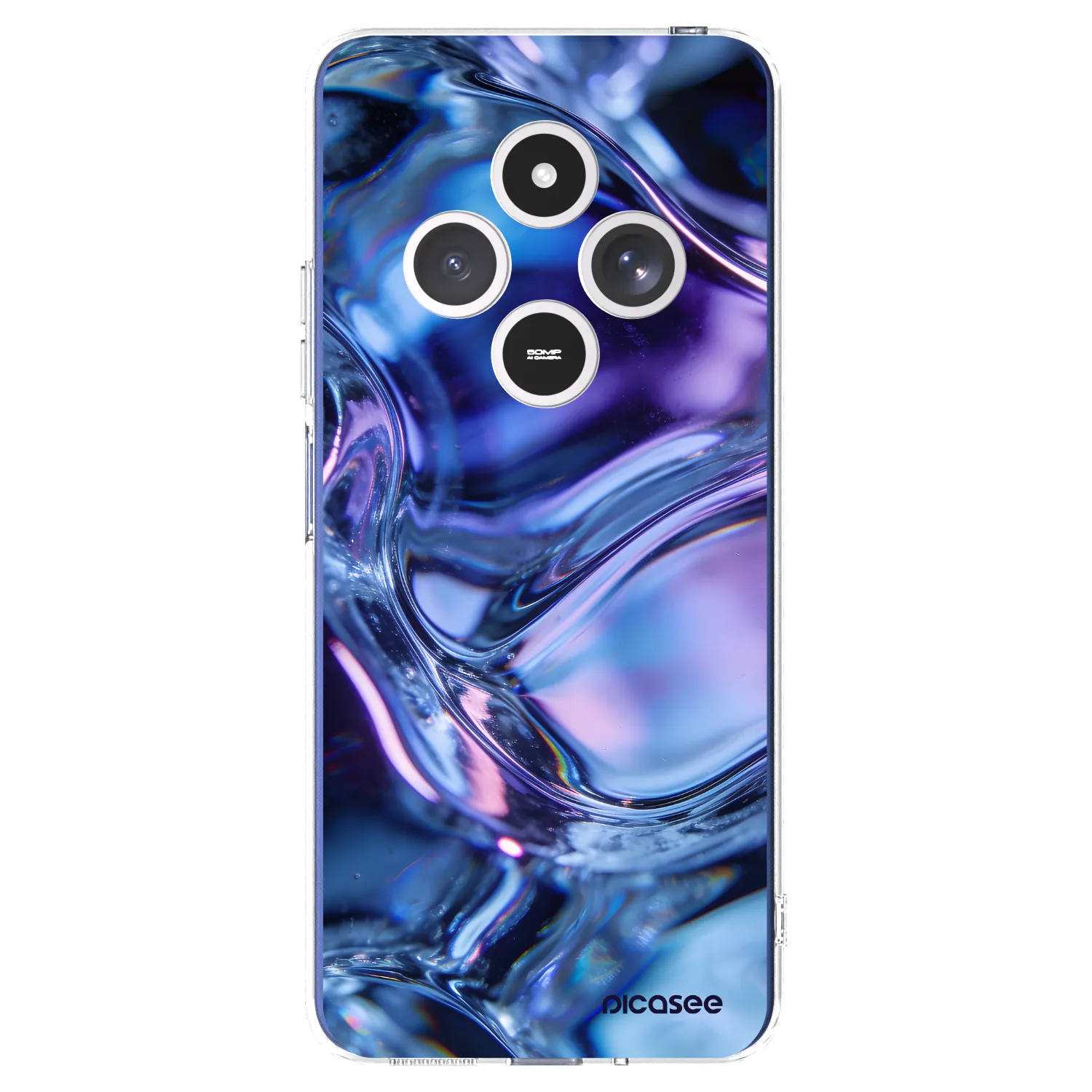 Picasee átlátszó szilikon tok az alábbi mobiltelefonokra Xiaomi Redmi 14C - Iris liquid