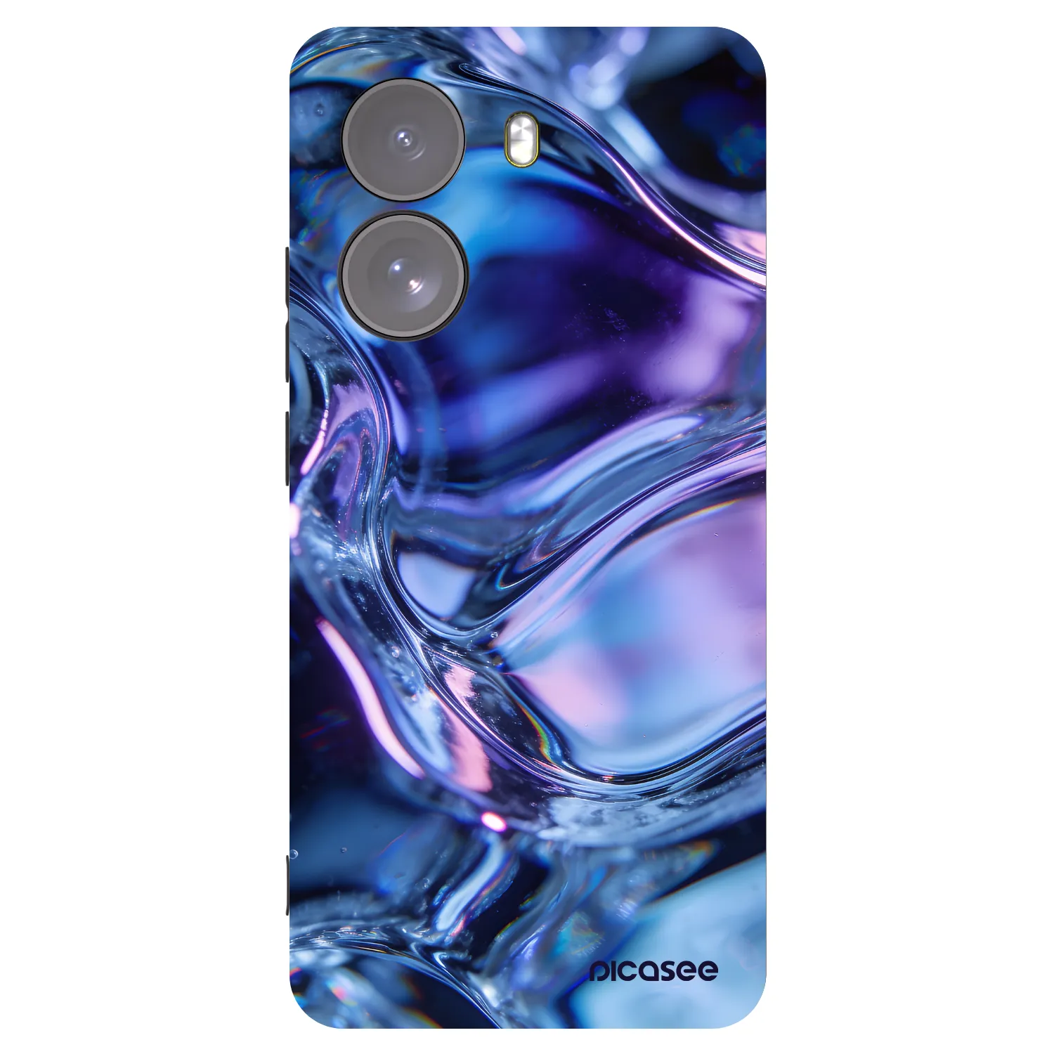 Picasee fekete szilikon tok az alábbi mobiltelefonokra Xiaomi Poco X7 - Iris liquid