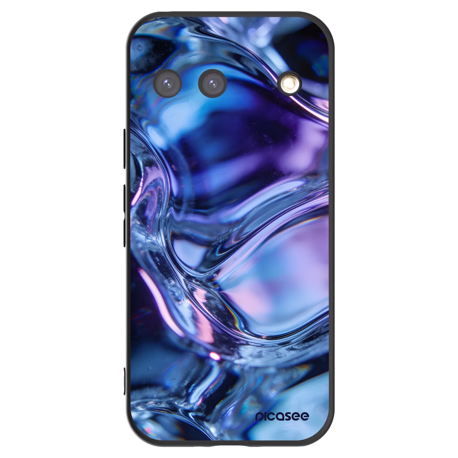 Picasee fekete szilikon tok az alábbi mobiltelefonokra Google Pixel 9 - Iris liquid