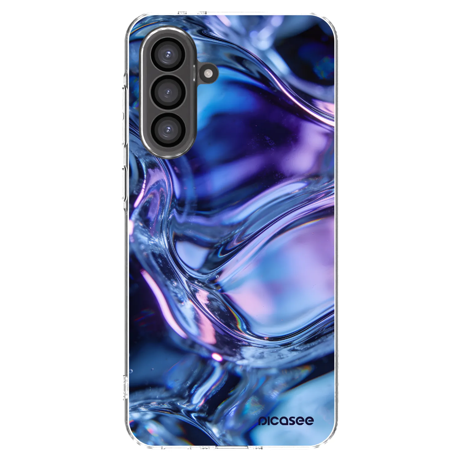 Picasee átlátszó szilikon tok az alábbi mobiltelefonokra Samsung Galaxy A56 5G A566B - Iris liquid