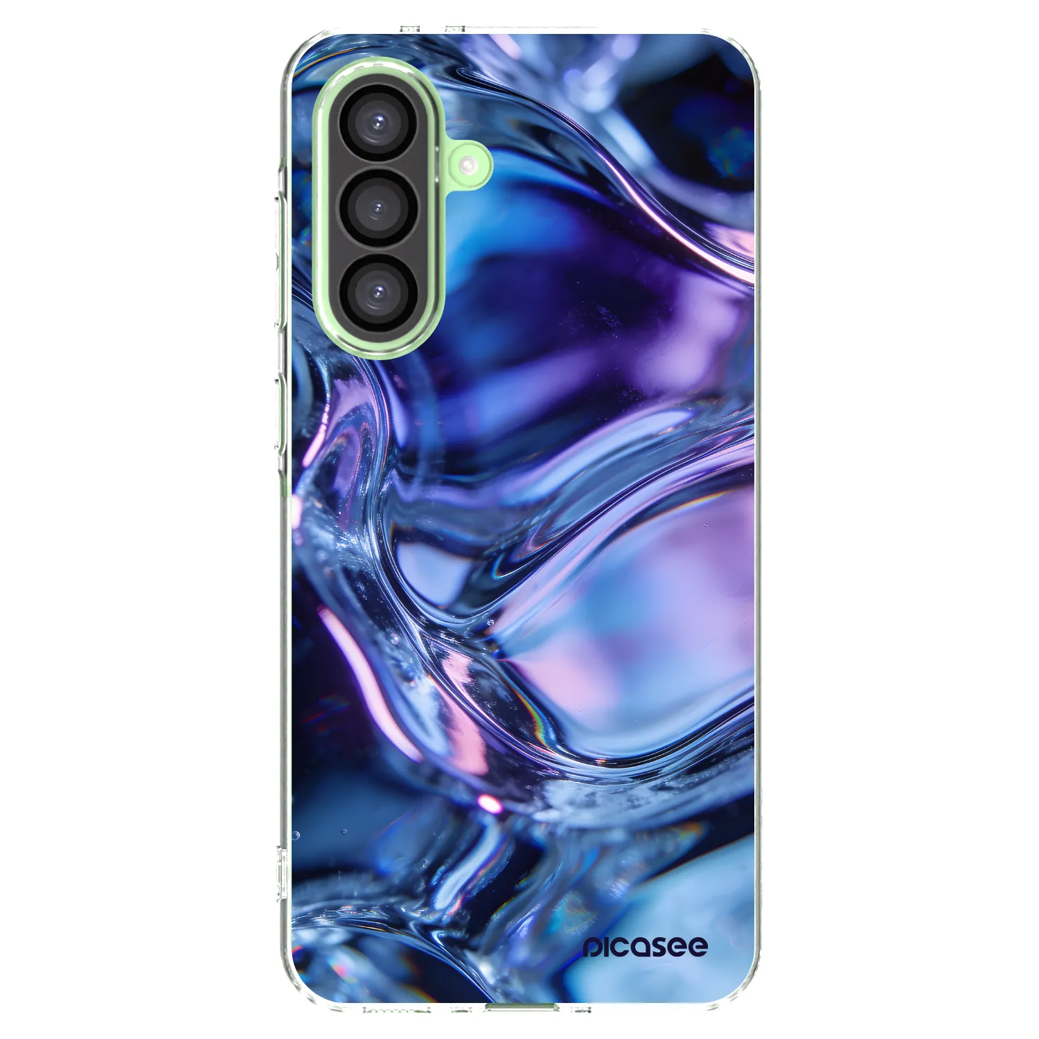 Picasee átlátszó szilikon tok az alábbi mobiltelefonokra Samsung Galaxy A26 5G A266B - Iris liquid