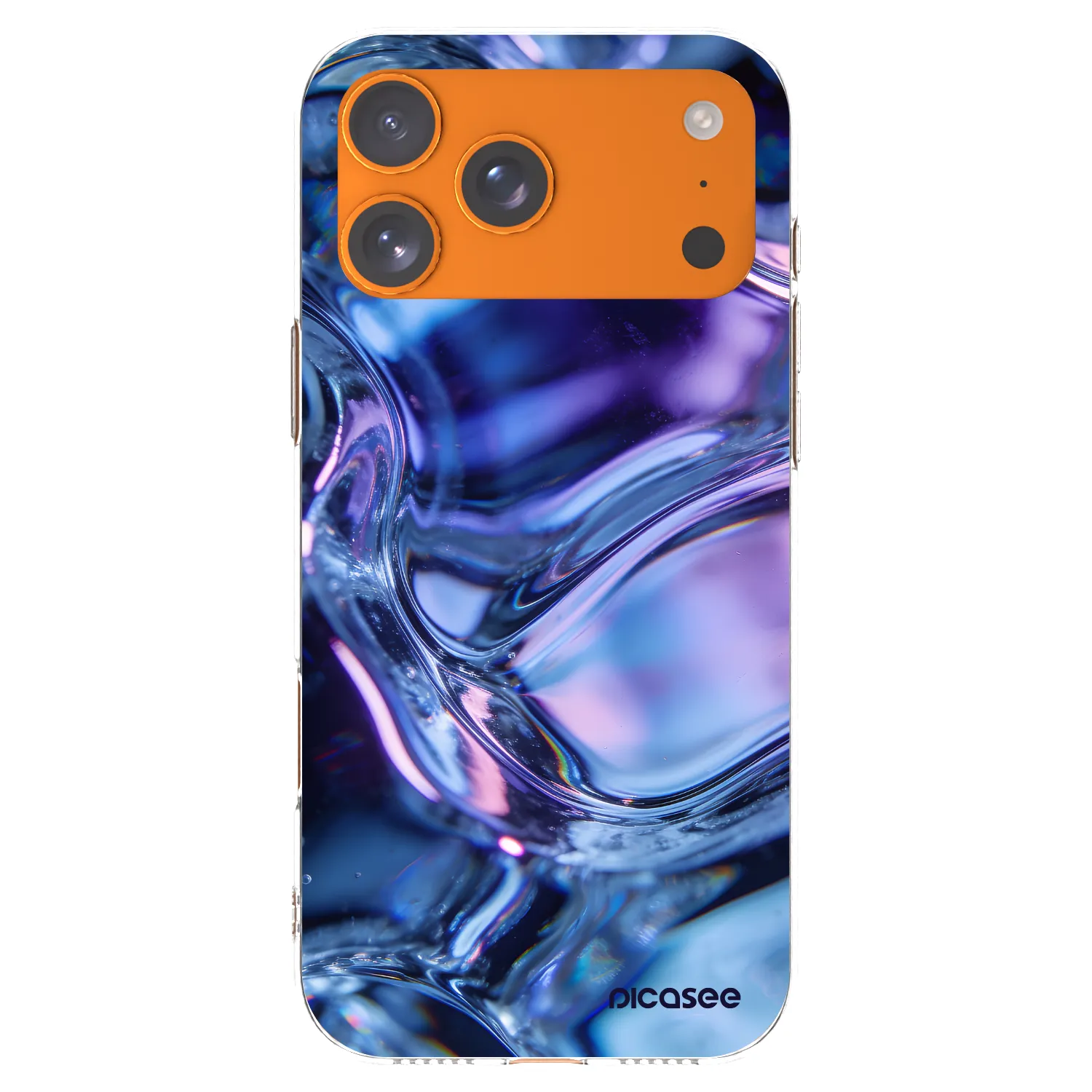 Picasee átlátszó szilikon tok az alábbi mobiltelefonokra Apple iPhone 17 Pro Max - Iris liquid
