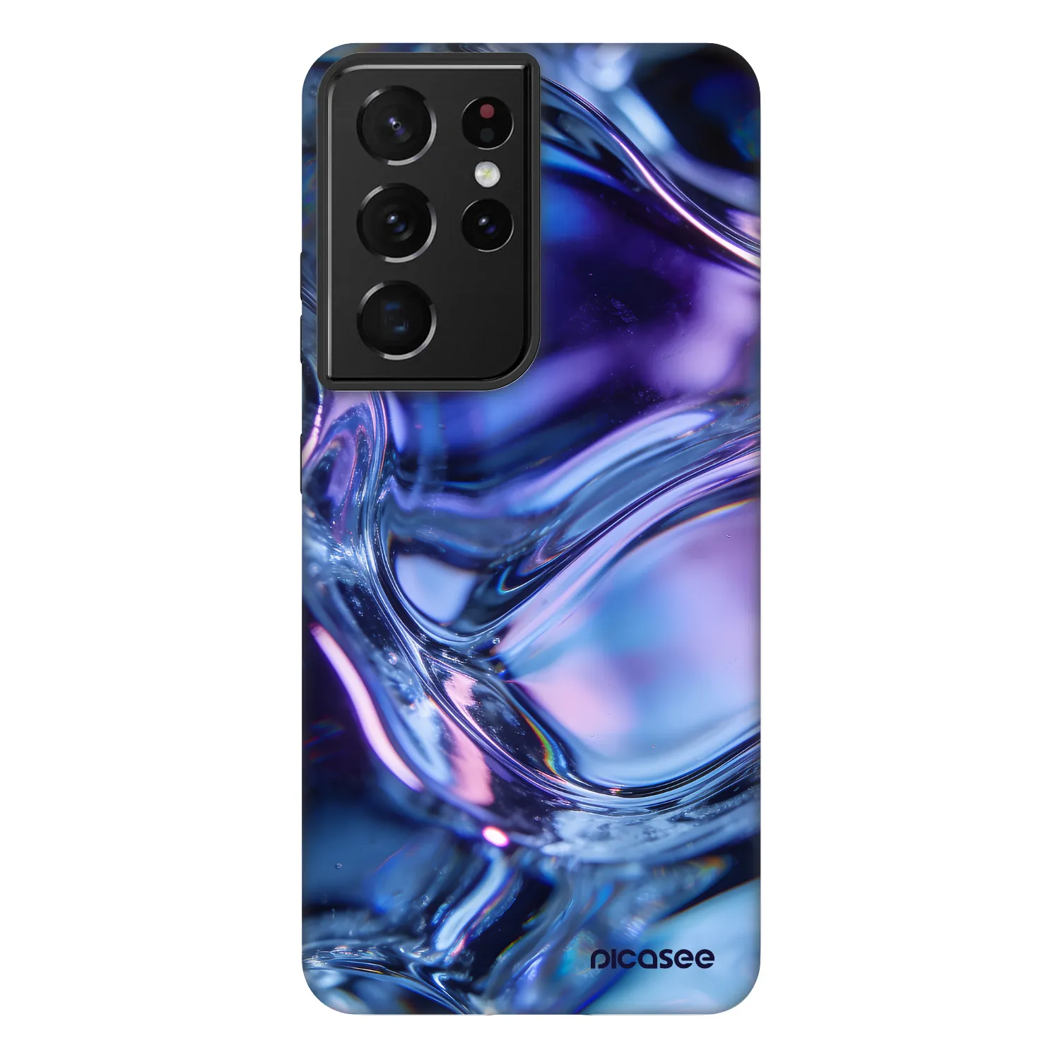 Picasee Fashion Case Samsung Galaxy S21 Ultra 5G G998B - Iris liquid