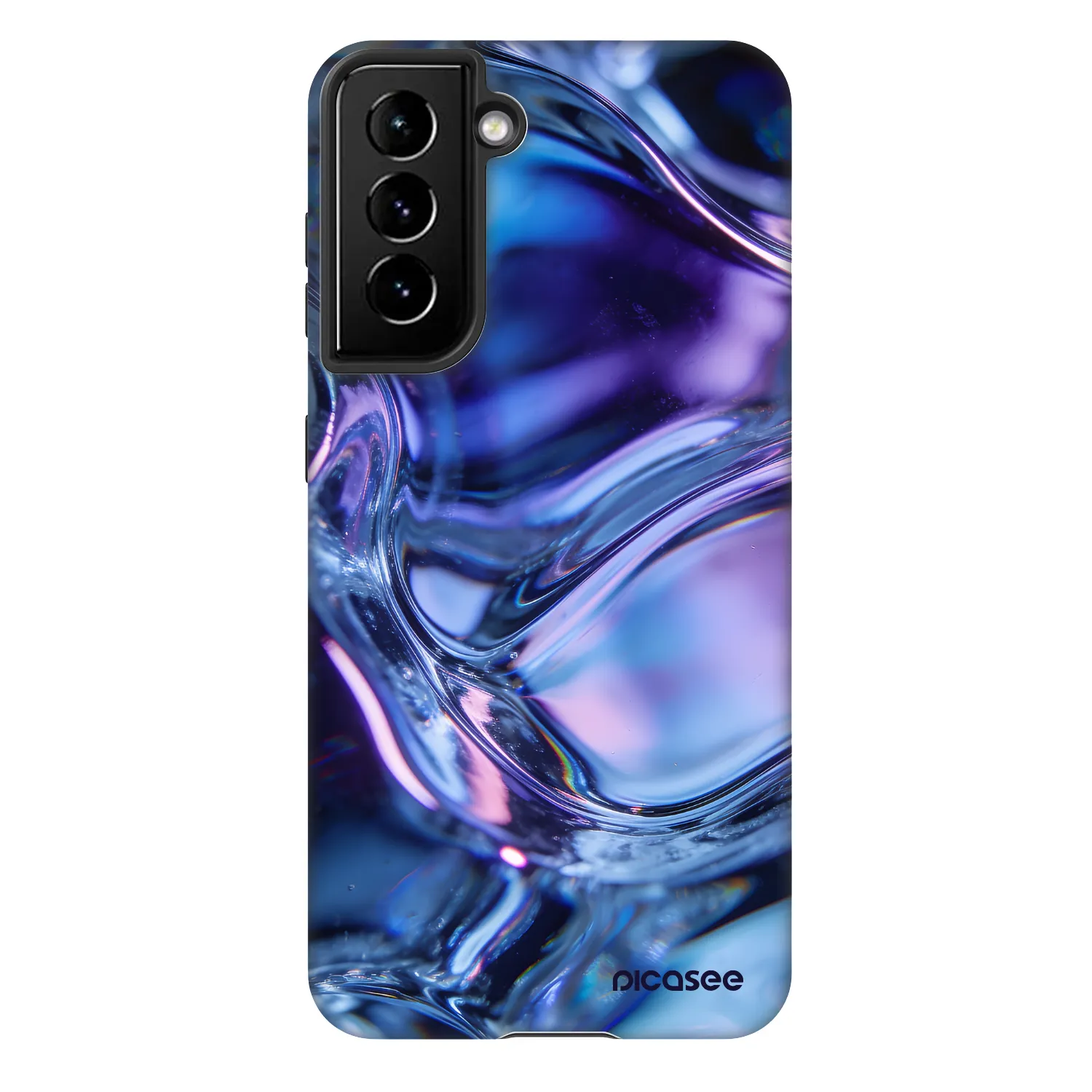 Picasee Fashion Case Samsung Galaxy S21 5G G991B - Iris liquid