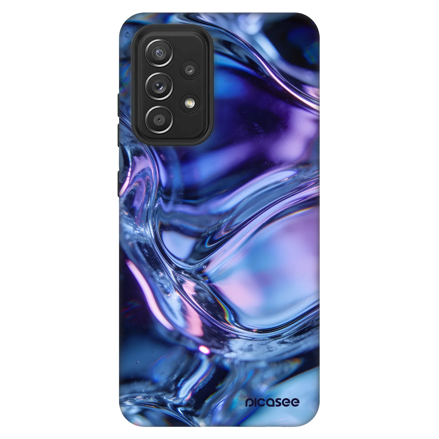Picasee Fashion Case Samsung Galaxy A52 5G A525F - Iris liquid
