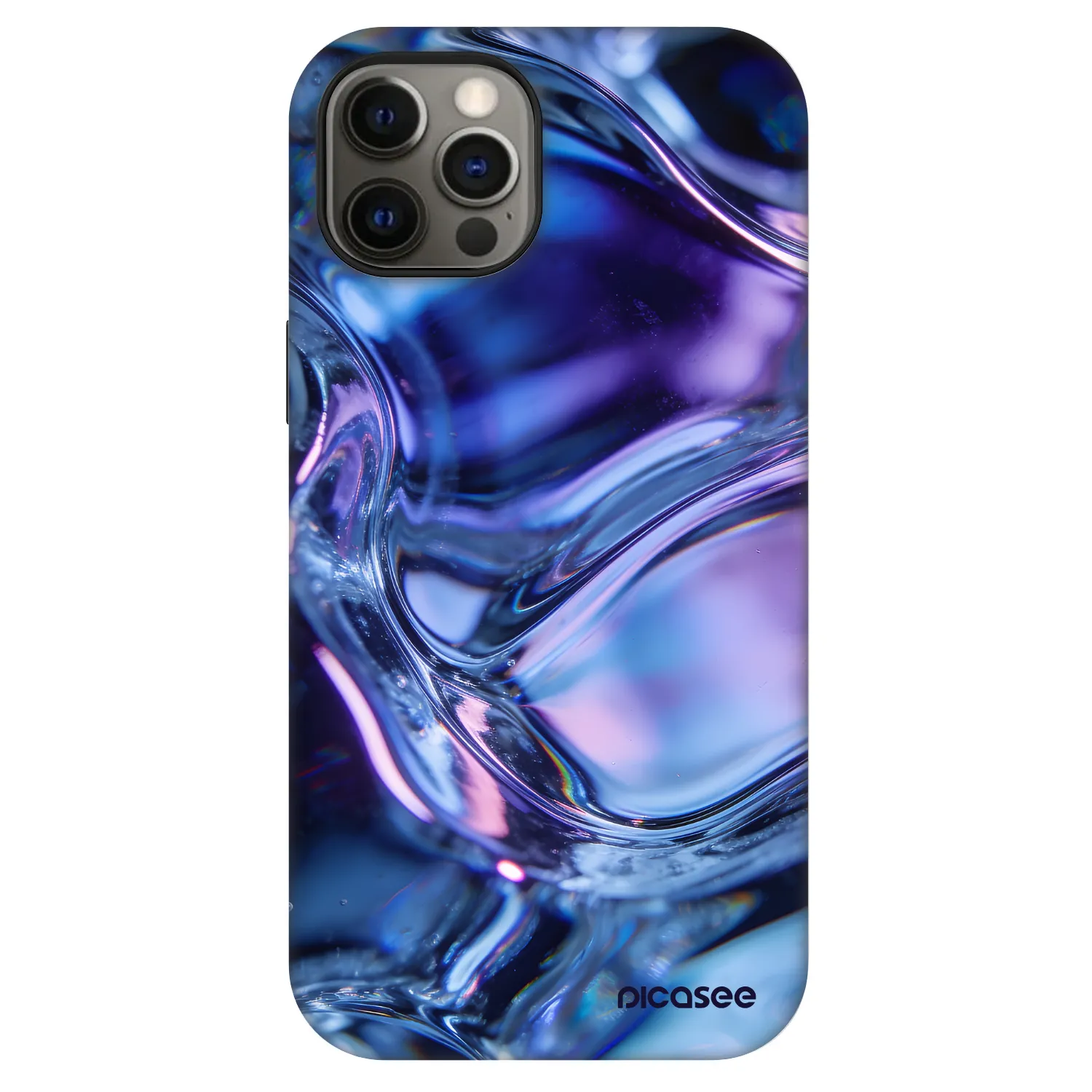 Picasee Fashion Case MagSafe Apple iPhone 12 - Iris liquid