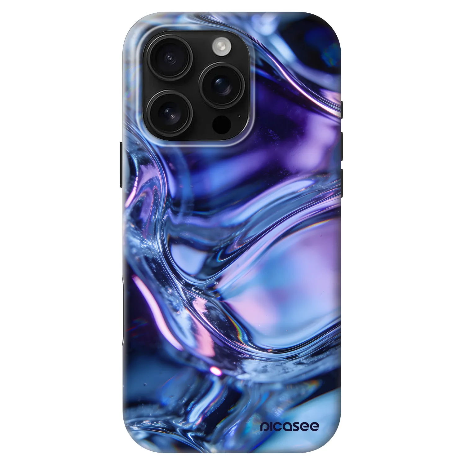 Picasee Fashion Case MagSafe Apple iPhone 16 Pro - Iris liquid