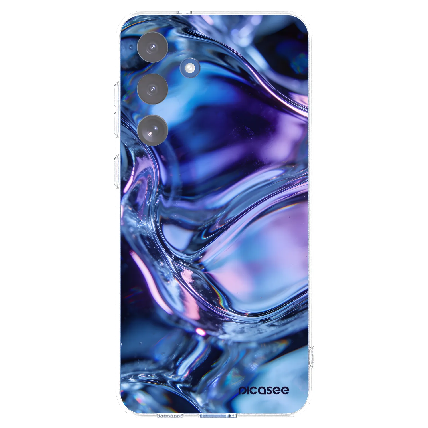 Picasee átlátszó szilikon tok az alábbi mobiltelefonokra Samsung Galaxy S25 FE 5G - Iris liquid