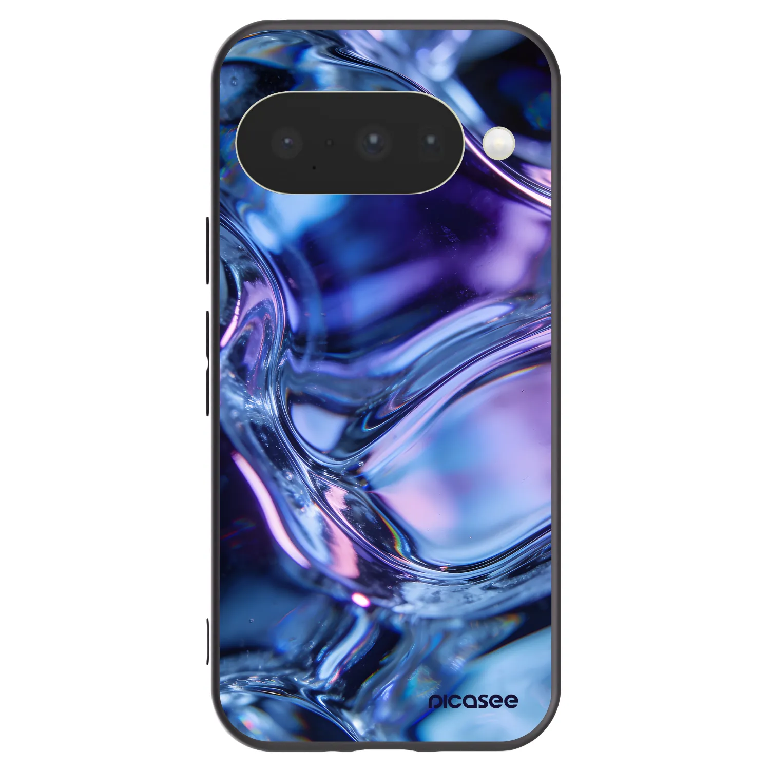 Picasee fekete szilikon tok az alábbi mobiltelefonokra Google Pixel 10 - Iris liquid