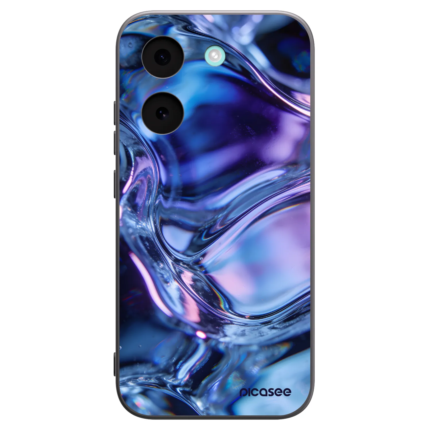 Picasee fekete szilikon tok az alábbi mobiltelefonokra Xiaomi Poco X8 Pro - Iris liquid