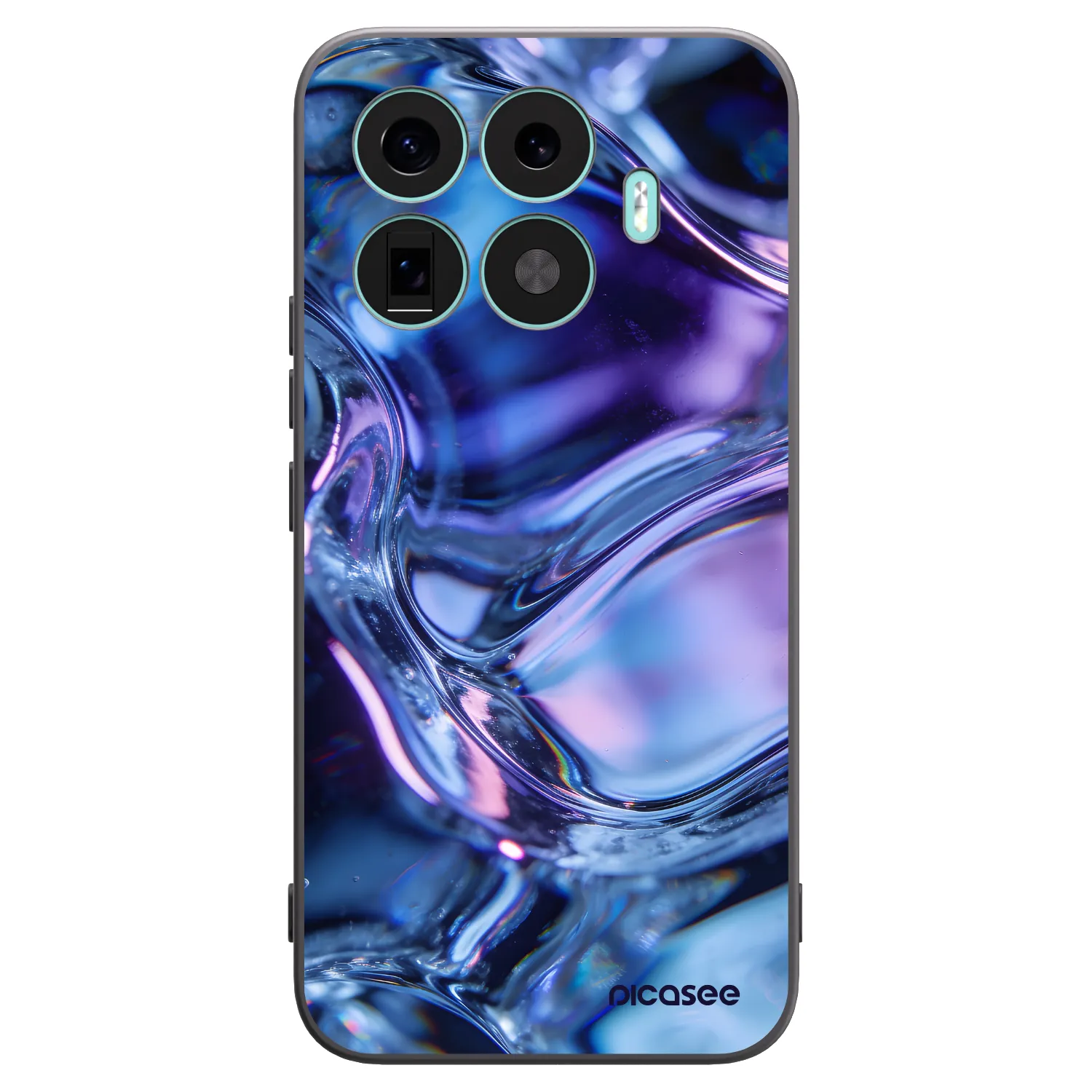 Picasee fekete szilikon tok az alábbi mobiltelefonokra Xiaomi 17T Pro - Iris liquid