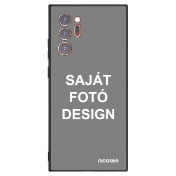 Picasee fekete szilikon tok az alábbi mobiltelefonokra Samsung Galaxy Note 20 Ultra - Saját fotó/motívum