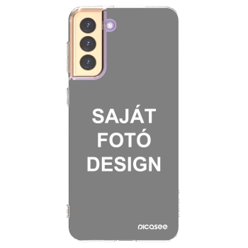 Picasee átlátszó szilikon tok az alábbi mobiltelefonokra Samsung Galaxy S21+ 5G G996F - Saját fotó/motívum