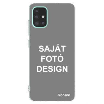 Picasee átlátszó szilikon tok az alábbi mobiltelefonokra Samsung Galaxy M31s - Saját fotó/motívum