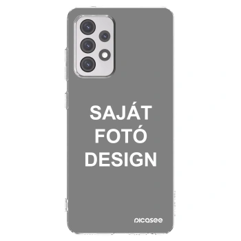 Picasee átlátszó szilikon tok az alábbi mobiltelefonokra Samsung Galaxy A52 5G A525F - Saját fotó/motívum