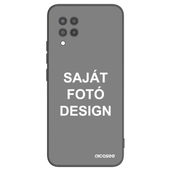 Picasee fekete szilikon tok az alábbi mobiltelefonokra Samsung Galaxy A42 A426B - Saját fotó/motívum