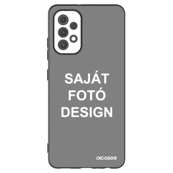 Picasee fekete szilikon tok az alábbi mobiltelefonokra Samsung Galaxy A32 5G A326B - Saját fotó/motívum