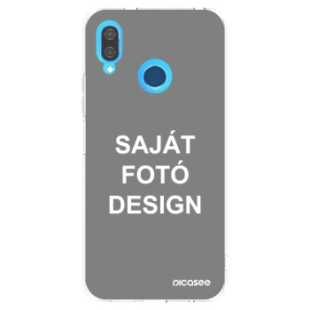 Picasee átlátszó szilikon tok az alábbi mobiltelefonokra Huawei P20 Lite - Saját fotó/motívum