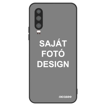 Szilikon tok erre a típusra Huawei P30 - Saját fotó/motívum