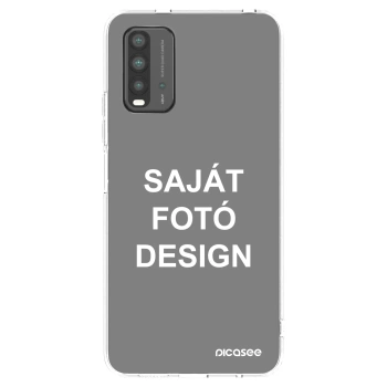 Picasee átlátszó szilikon tok az alábbi mobiltelefonokra Xiaomi Redmi 9T - Saját fotó/motívum