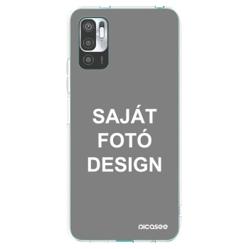 Picasee átlátszó szilikon tok az alábbi mobiltelefonokra Xiaomi Redmi Note 10 5G - Saját fotó/motívum
