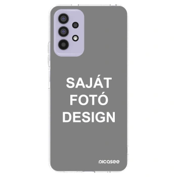 Picasee átlátszó szilikon tok az alábbi mobiltelefonokra Samsung Galaxy A32 4G SM-A325F - Saját fotó/motívum