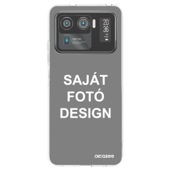 Picasee átlátszó szilikon tok az alábbi mobiltelefonokra Xiaomi Mi 11 Ultra - Saját fotó/motívum