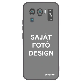 Picasee fekete szilikon tok az alábbi mobiltelefonokra Xiaomi Mi 11 Ultra - Saját fotó/motívum