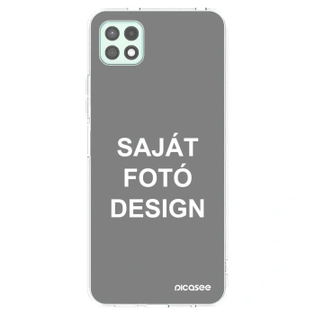 Picasee átlátszó szilikon tok az alábbi mobiltelefonokra Samsung Galaxy A22 A226B 5G - Saját fotó/motívum