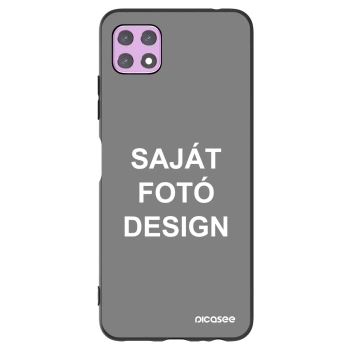Picasee fekete szilikon tok az alábbi mobiltelefonokra Samsung Galaxy A22 A226B 5G - Saját fotó/motívum