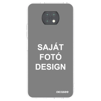 Picasee átlátszó szilikon tok az alábbi mobiltelefonokra Xiaomi Redmi Note 9T - Saját fotó/motívum