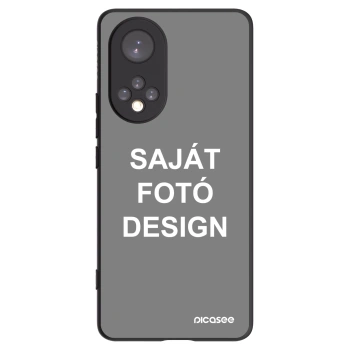 Picasee fekete szilikon tok az alábbi mobiltelefonokra Honor 50 5G - Saját fotó/motívum