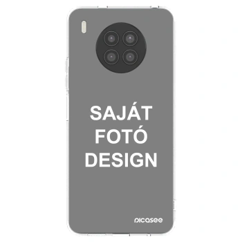 Picasee átlátszó szilikon tok az alábbi mobiltelefonokra Huawei Nova 8i - Saját fotó/motívum