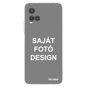 Picasee átlátszó szilikon tok az alábbi mobiltelefonokra Vivo Y33s - Saját fotó/motívum