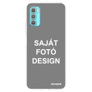 Picasee átlátszó szilikon tok az alábbi mobiltelefonokra Motorola Moto G60 - Saját fotó/motívum
