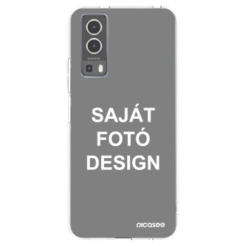 Picasee átlátszó szilikon tok az alábbi mobiltelefonokra Vivo Y72 5G - Saját fotó/motívum