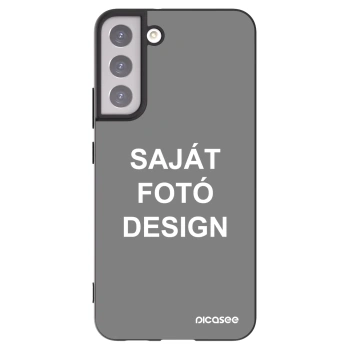 Picasee fekete szilikon tok az alábbi mobiltelefonokra Samsung Galaxy S22+ 5G - Saját fotó/motívum