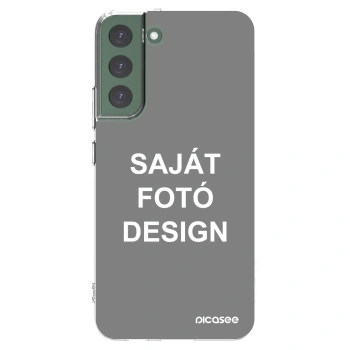 Picasee átlátszó szilikon tok az alábbi mobiltelefonokra Samsung Galaxy S22+ 5G - Saját fotó/motívum