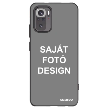 Picasee fekete szilikon tok az alábbi mobiltelefonokra Xiaomi Redmi Note 11S 4G - Saját fotó/motívum
