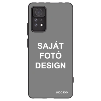 Picasee fekete szilikon tok az alábbi mobiltelefonokra Xiaomi Redmi Note 11 Pro - Saját fotó/motívum