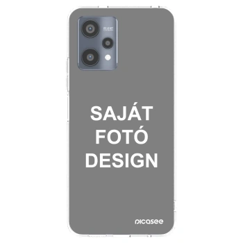 Picasee átlátszó szilikon tok az alábbi mobiltelefonokra Realme 9 Pro 5G - Saját fotó/motívum