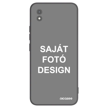 Picasee fekete szilikon tok az alábbi mobiltelefonokra Realme C11 (2021) - Saját fotó/motívum