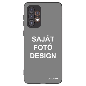 Picasee fekete szilikon tok az alábbi mobiltelefonokra Samsung Galaxy A33 5G A336 - Saját fotó/motívum