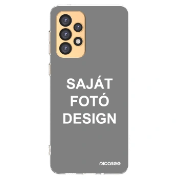 Picasee átlátszó szilikon tok az alábbi mobiltelefonokra Samsung Galaxy A33 5G A336 - Saját fotó/motívum