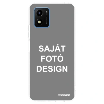 Picasee átlátszó szilikon tok az alábbi mobiltelefonokra Vivo Y01 - Saját fotó/motívum