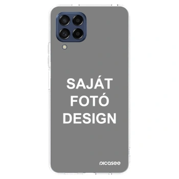 Picasee átlátszó szilikon tok az alábbi mobiltelefonokra Samsung Galaxy M53 5G - Saját fotó/motívum